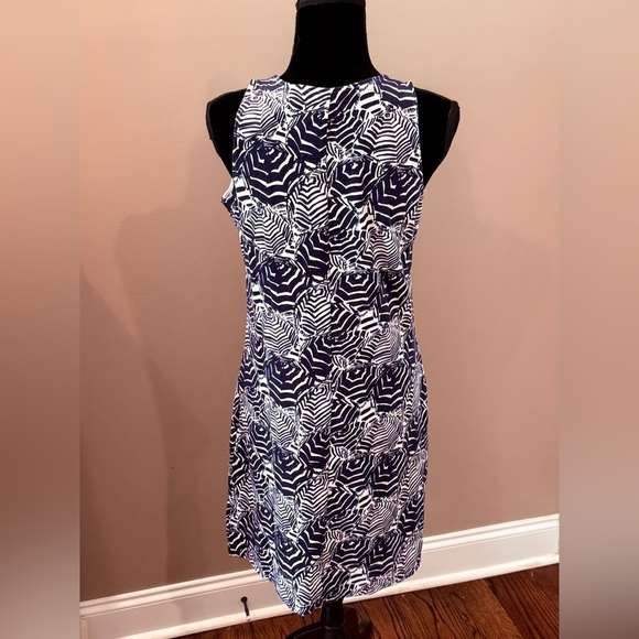 Women’s LILY PULITZER Oh Cabana Boy Foster shift dress- Size Large - Picture 5 of 8